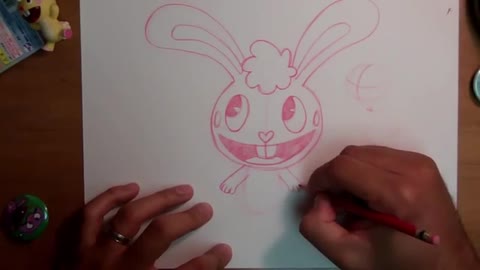 How to Draw Happy Tree Friends - Happy Tree Friends
