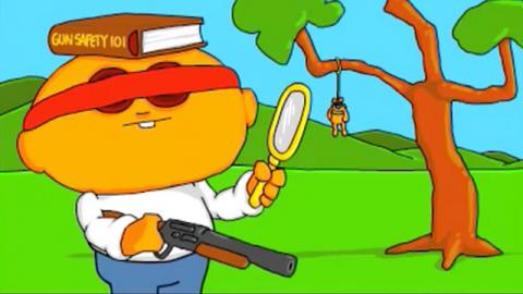 Joe Momma - 10 Pump Gun - Joe Cartoon