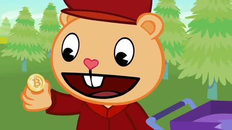 Oh, I've finally Found a Bitcoin! - Happy Tree Friends